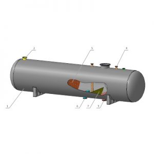 Буфер-дегазатор нефти БДн